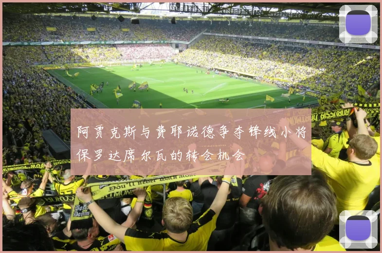 阿贾克斯与费耶诺德争夺锋线小将保罗达席尔瓦的转会机会